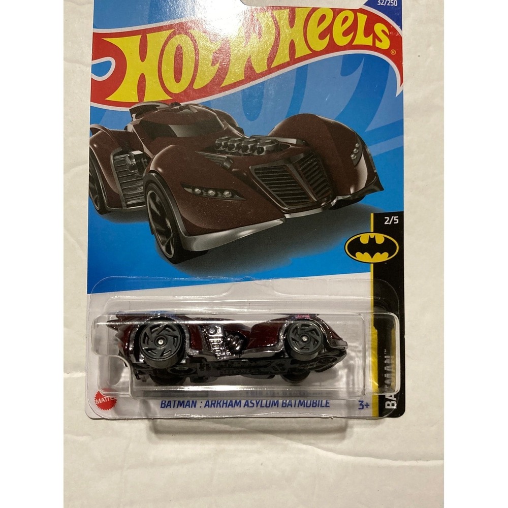 Batman‎ Arkham Asylum Batmobile Hot Wheels Brown